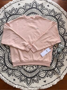 Accolade Crew Neck Pullover - Pink Quartz